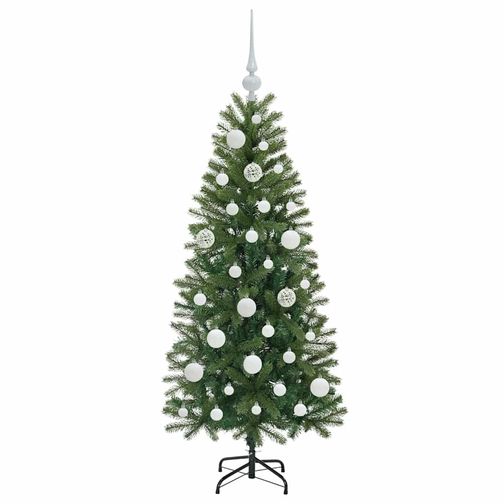 Artificial Christmas Tree with 150 LEDs Green 120 cm PE and PVC