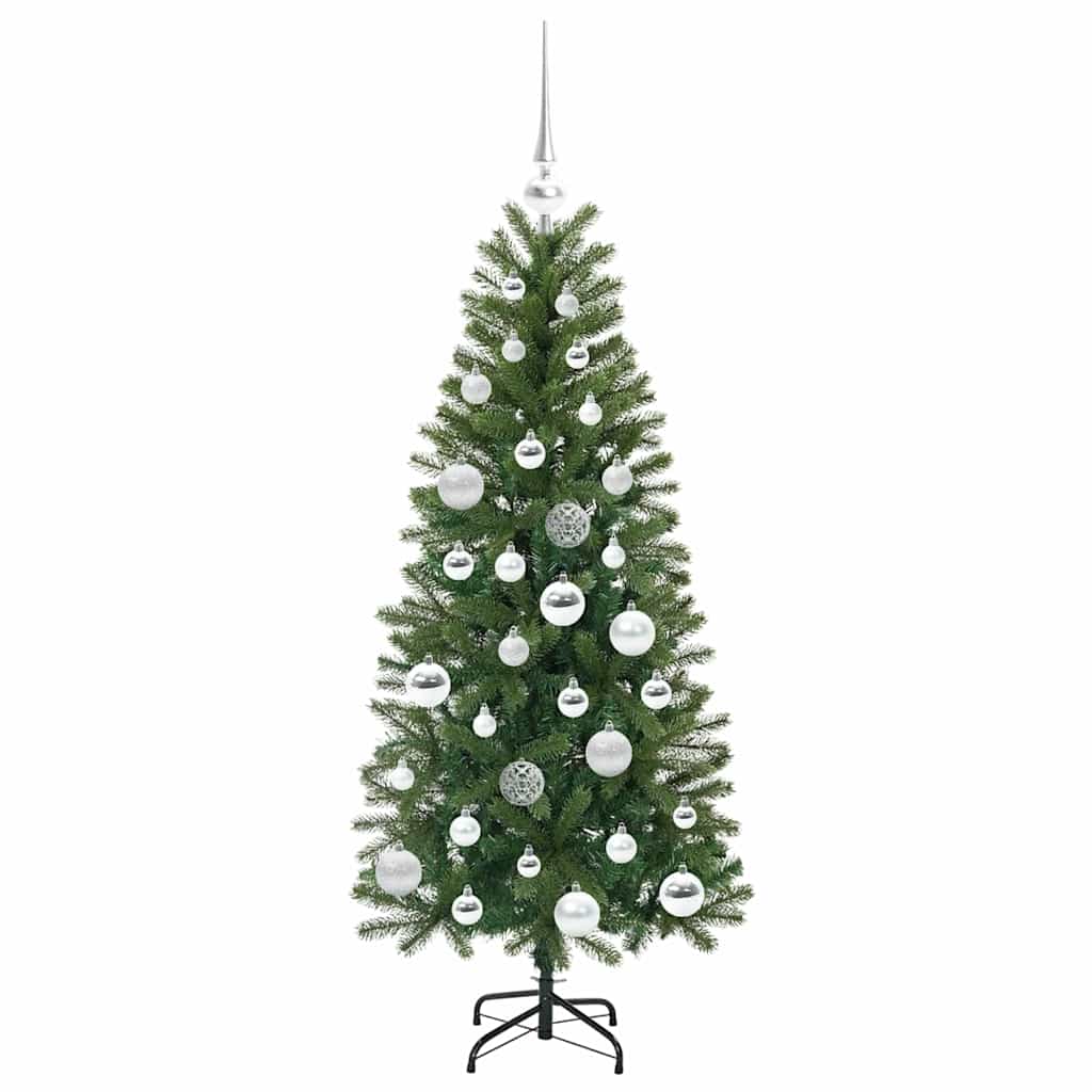 Artificial Christmas Tree with 150 LEDs Green 120 cm PE and PVC