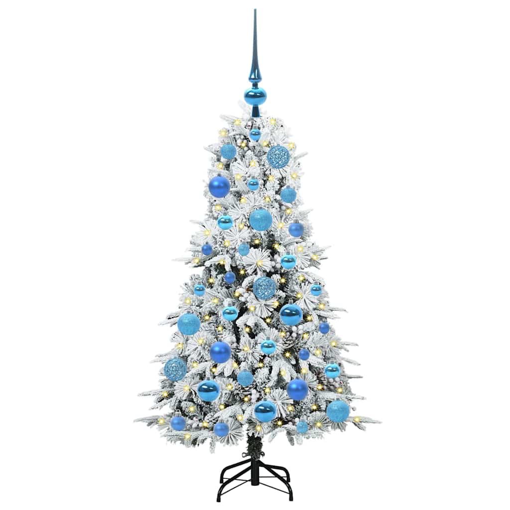 Artificial Hinged Christmas Tree Green 120 cm PE and PVC