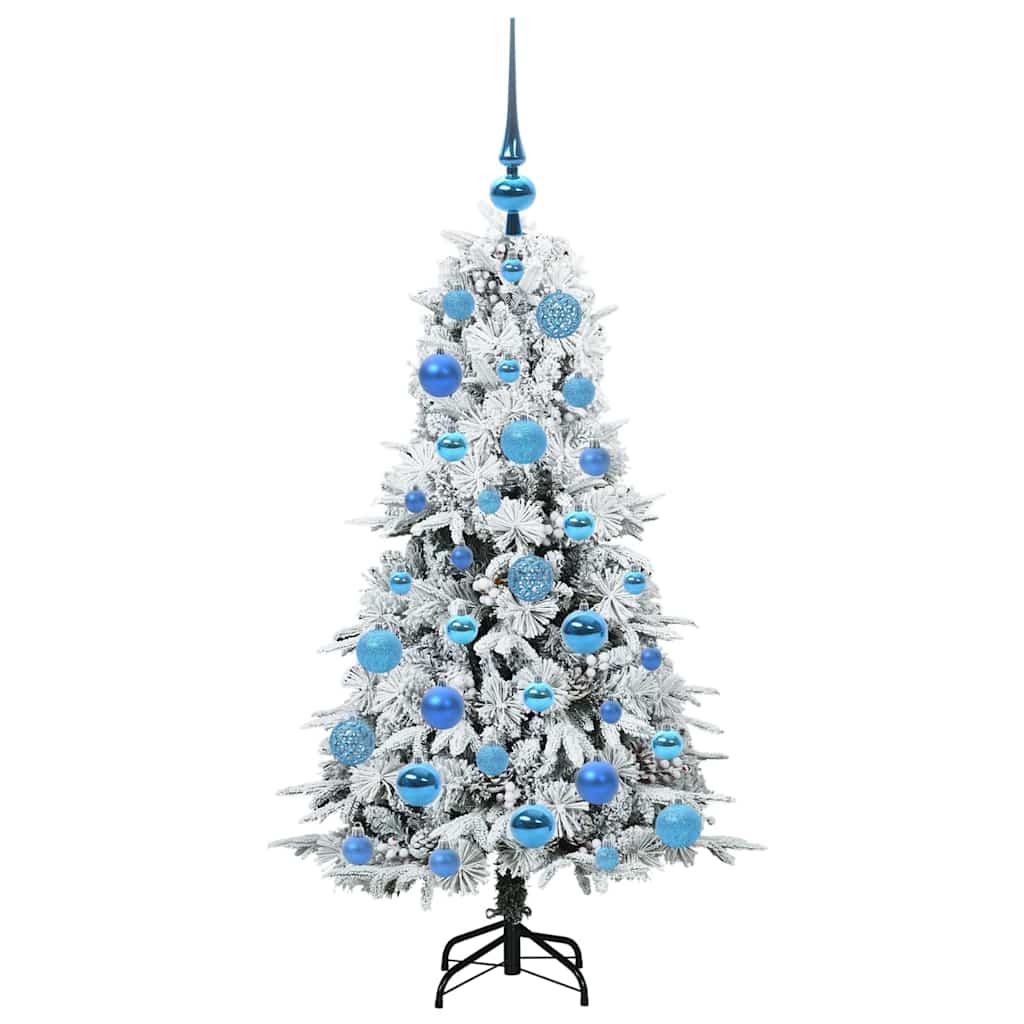 Artificial Hinged Christmas Tree Green 120 cm PE and PVC