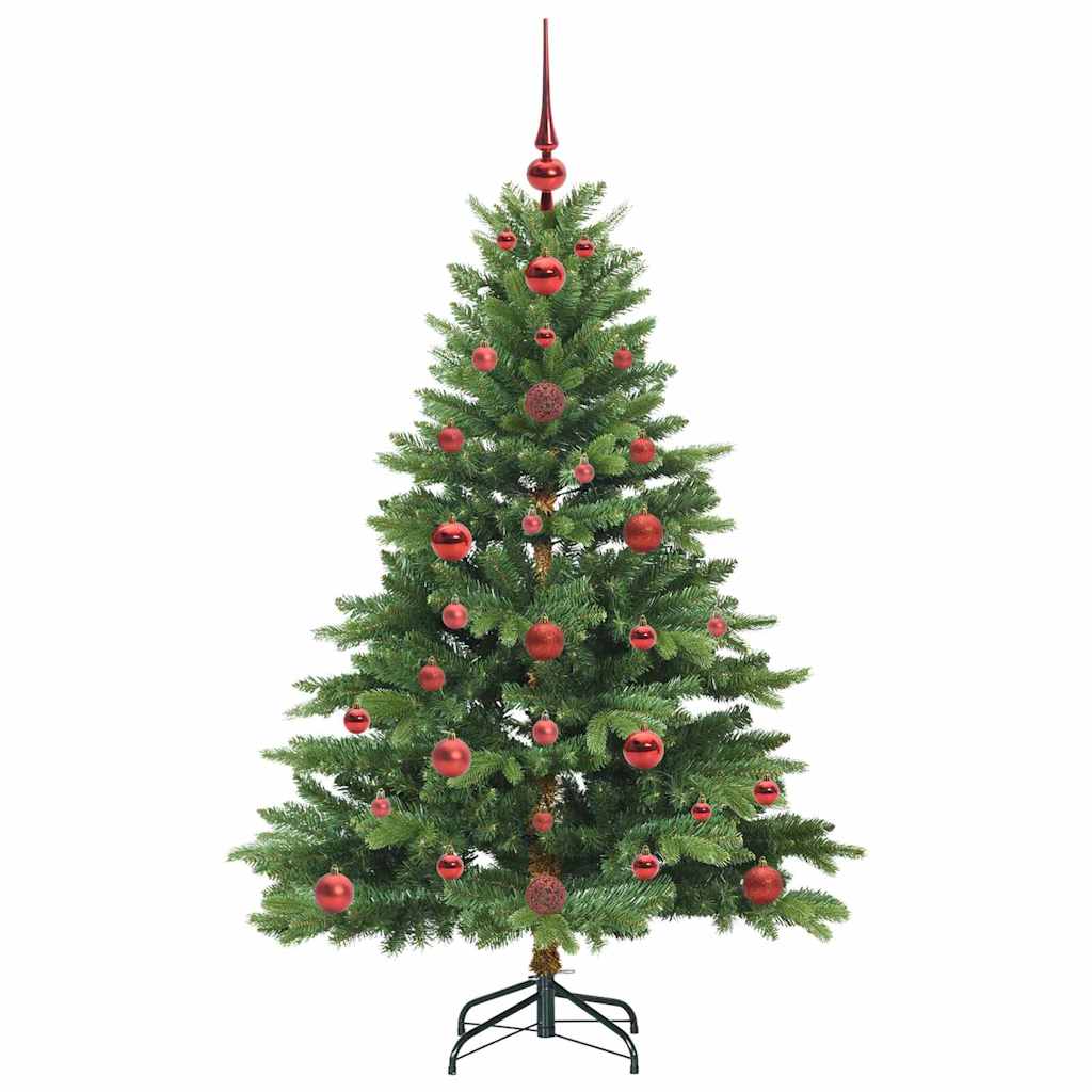 Artificial Christmas Tree with 150 LEDs Green 120 cm PE and PVC