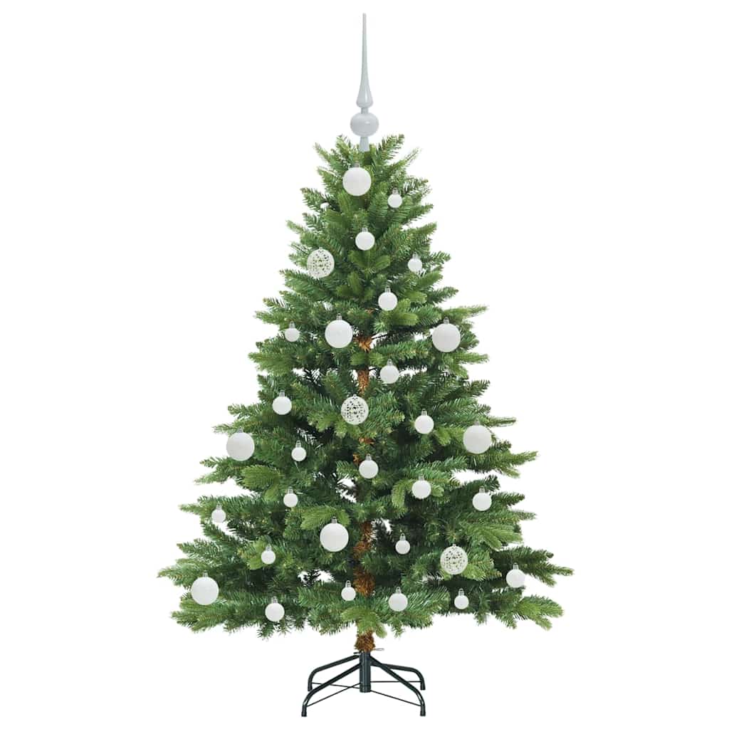 Artificial Christmas Tree with 150 LEDs Green 120 cm PE and PVC
