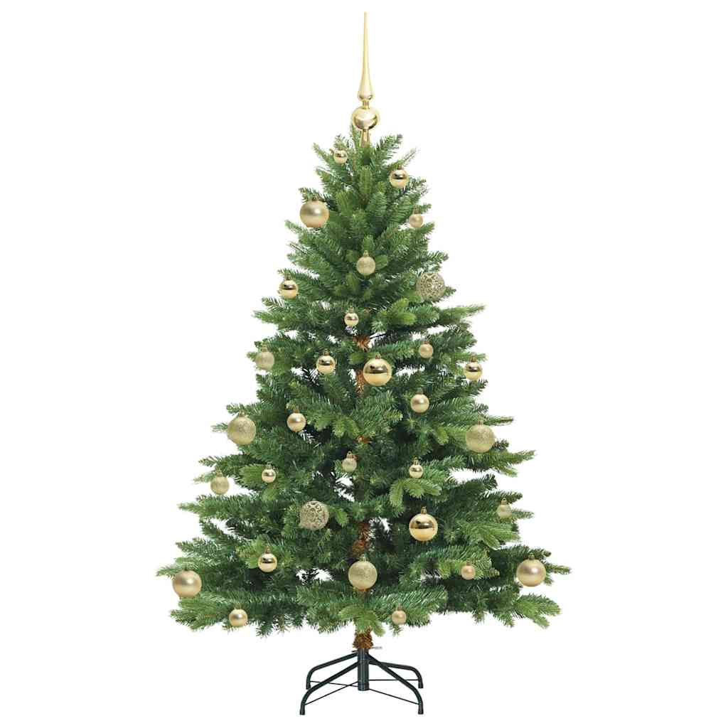 Artificial Christmas Tree with 150 LEDs Green 120 cm PE and PVC