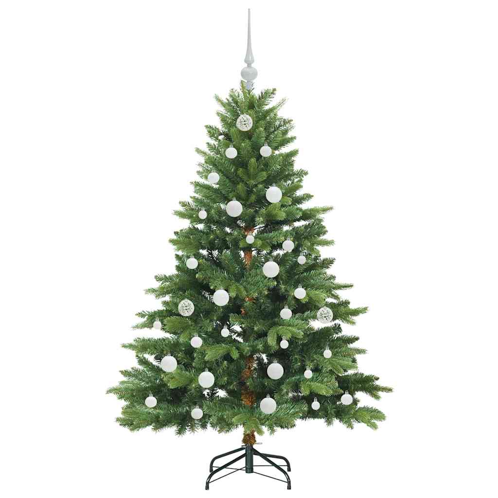 Artificial Christmas Tree with 150 LEDs Green 150 cm PE and PVC