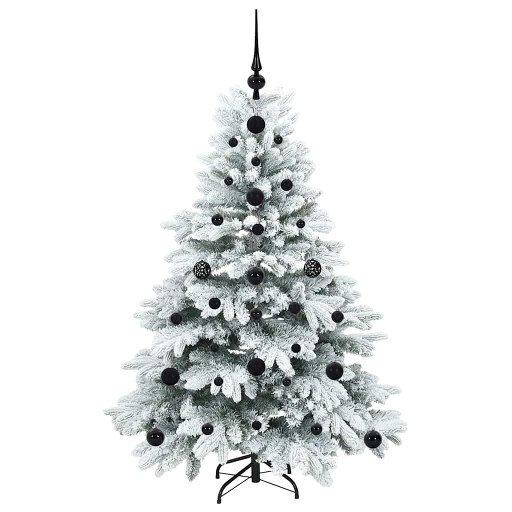 Artificial Christmas Tree with 150 LEDs Green 120 cm PE and PVC