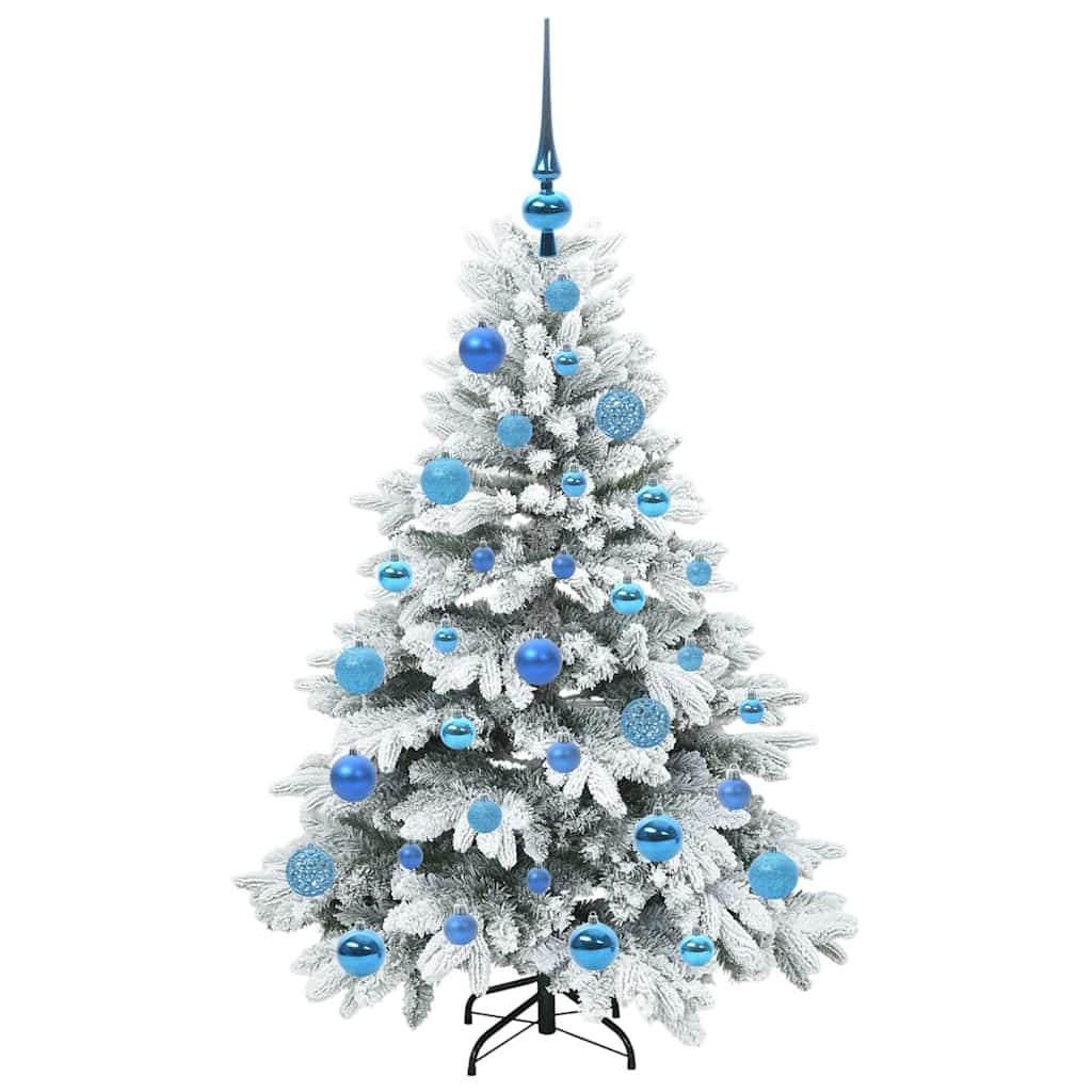 Artificial Christmas Tree with 150 LEDs Green 120 cm PE and PVC