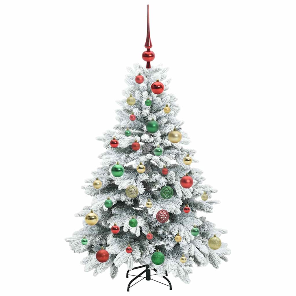 Artificial Christmas Tree with 150 LEDs Green 120 cm PE and PVC