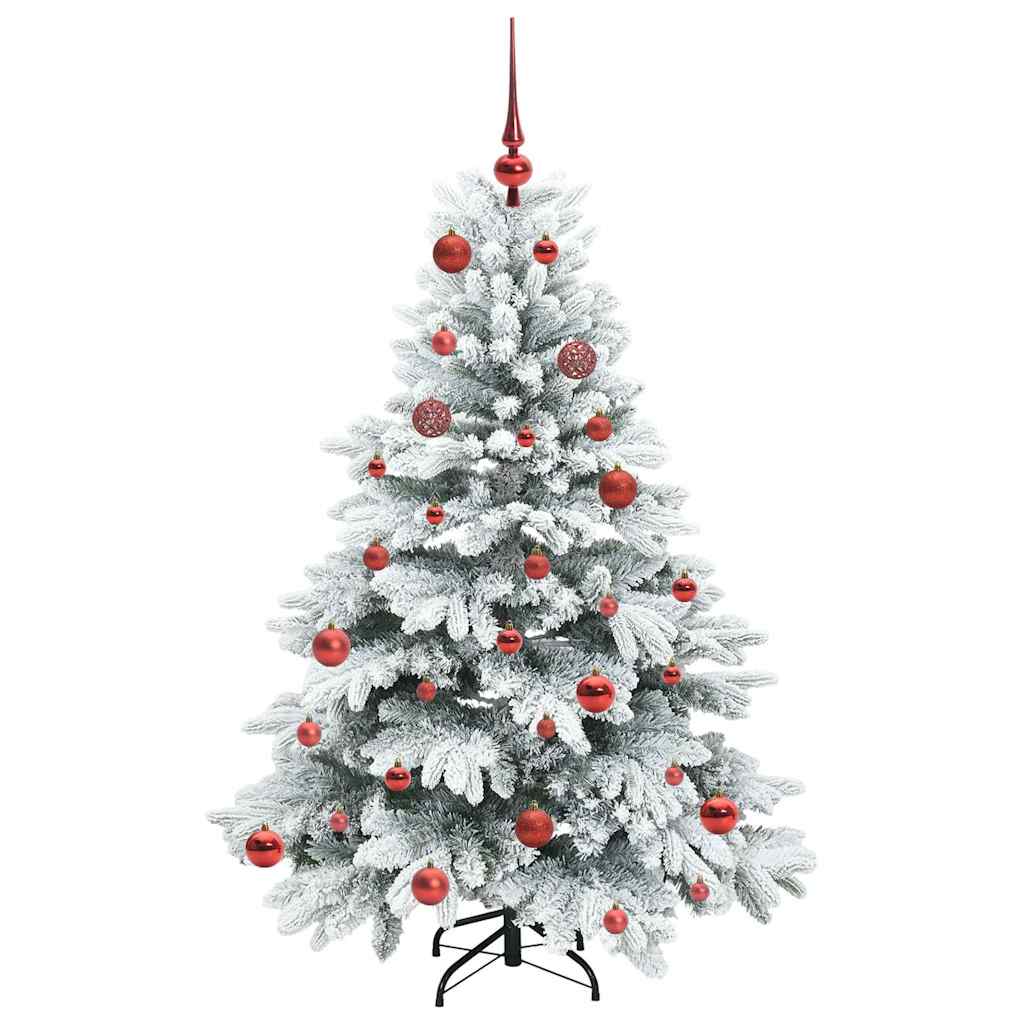 Artificial Christmas Tree with 150 LEDs Green 150 cm PE and PVC