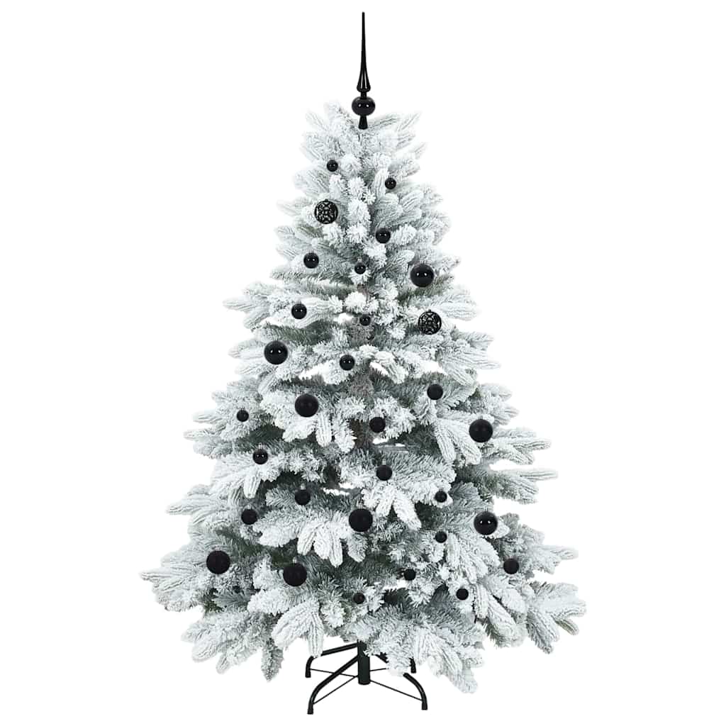 Artificial Christmas Tree with 150 LEDs Green 150 cm PE and PVC
