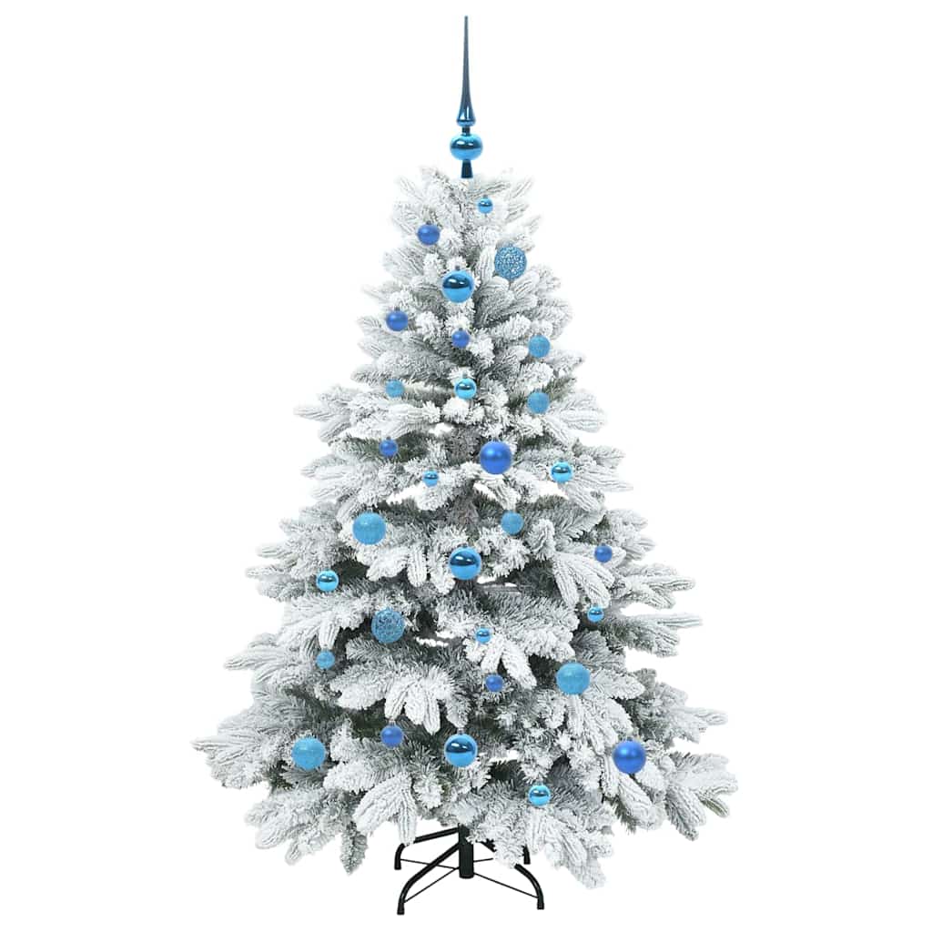Artificial Christmas Tree with 150 LEDs Green 150 cm PE and PVC