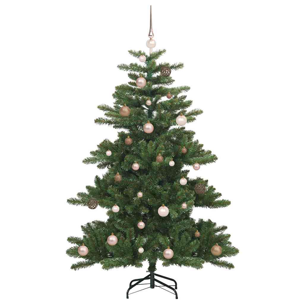 Artificial Hinged Christmas Tree with 150 LEDs 150 cm PVC