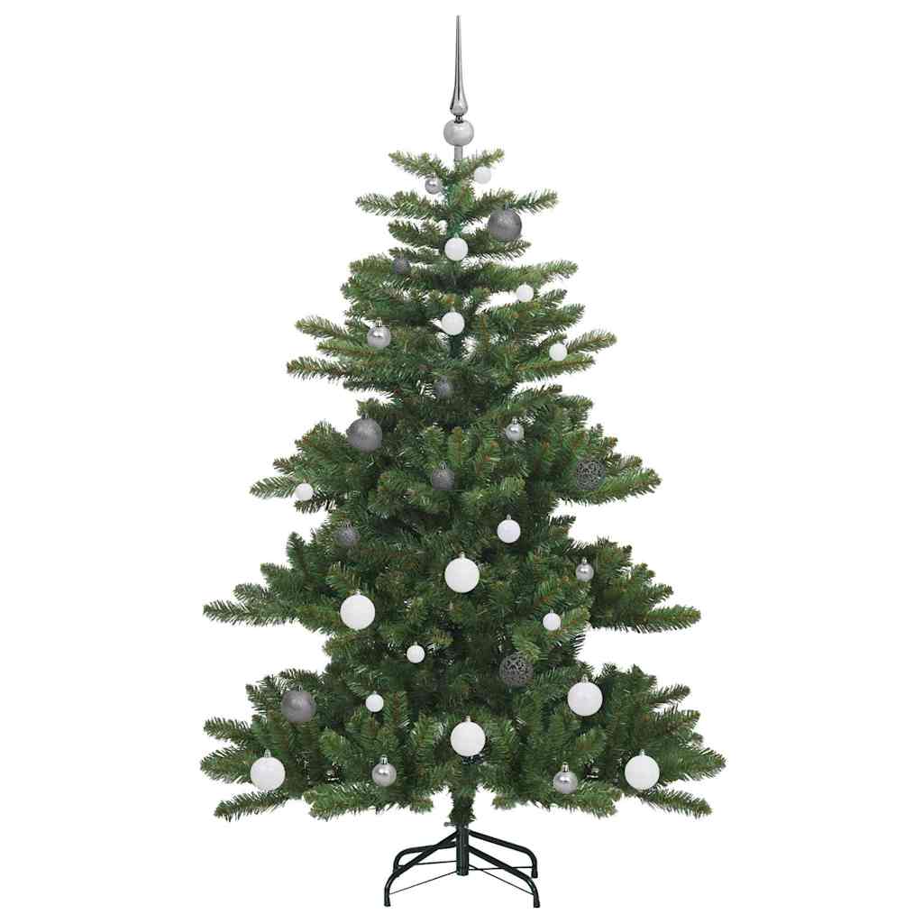 Artificial Hinged Christmas Tree with 150 LEDs 150 cm PVC