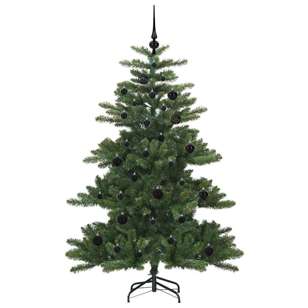Artificial Hinged Christmas Tree with 150 LEDs 150 cm PVC