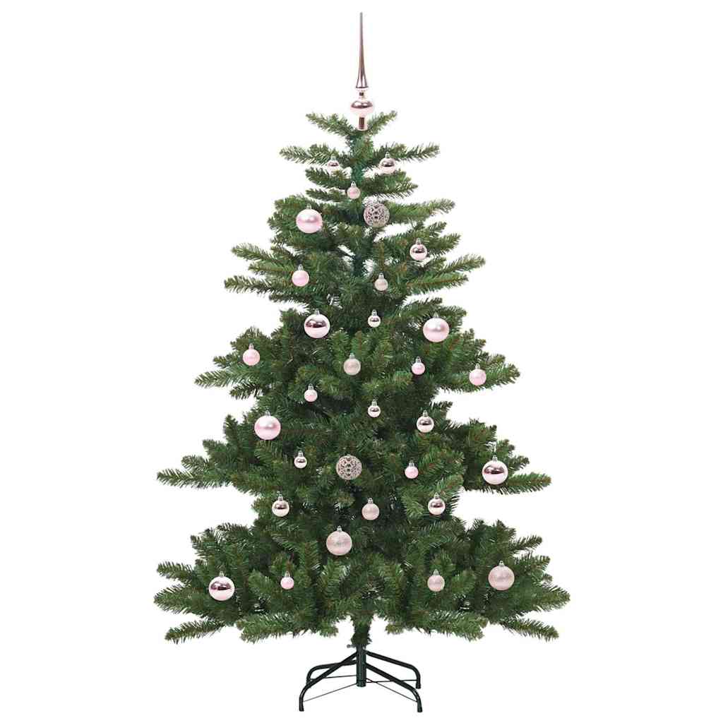 Artificial Hinged Christmas Tree with 150 LEDs 150 cm PVC