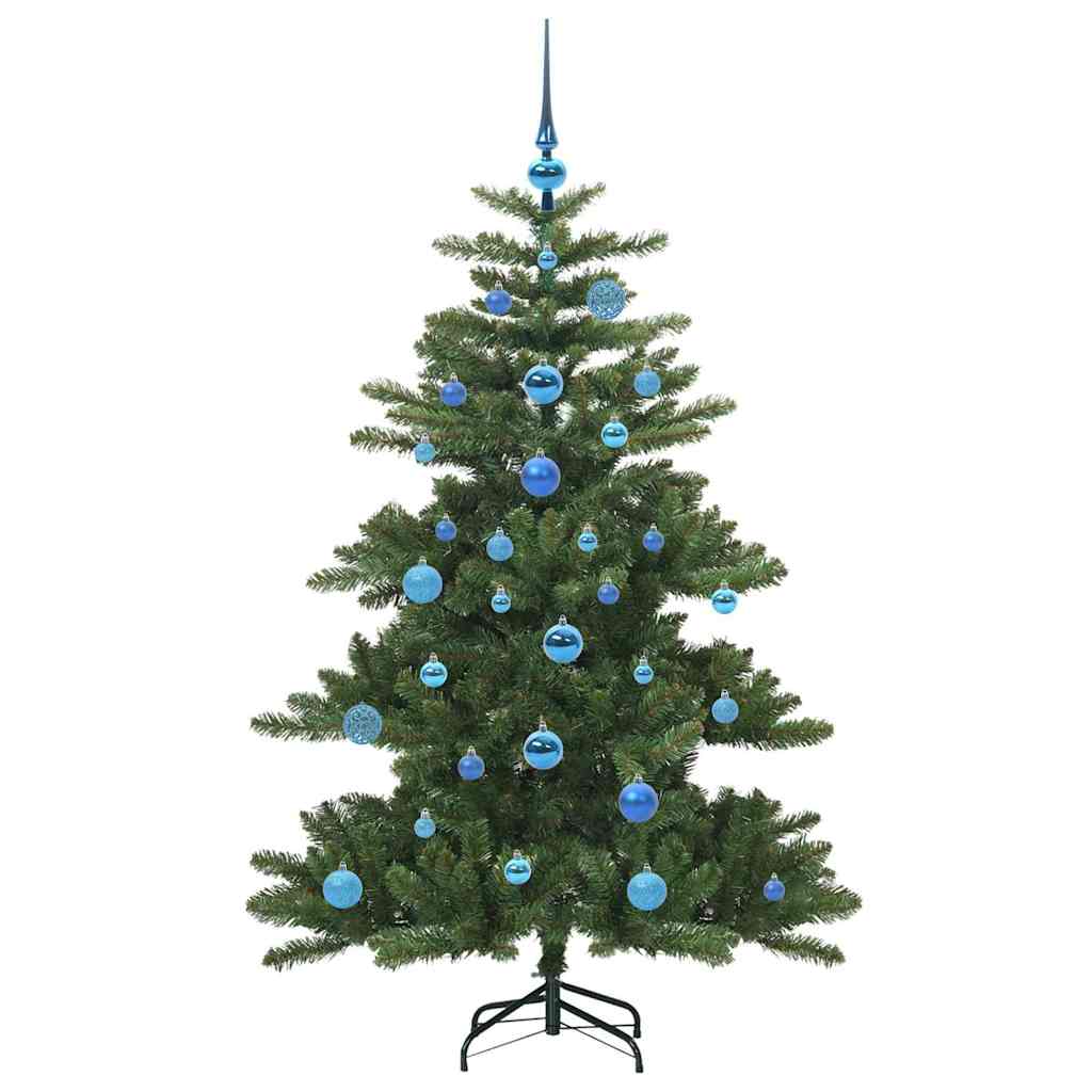 Artificial Hinged Christmas Tree with 150 LEDs 150 cm PVC