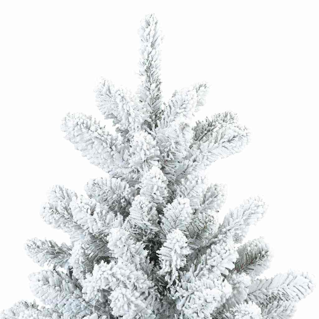 Artificial Hinged Christmas Tree with 300 LEDs 180 cm PVC