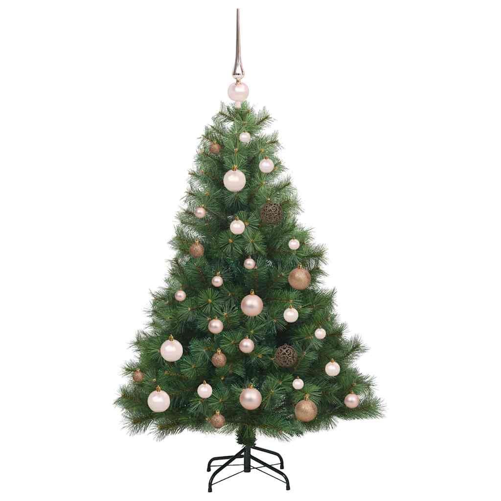 Artificial Christmas Tree with 150 LEDs Green 120 cm PE and PVC