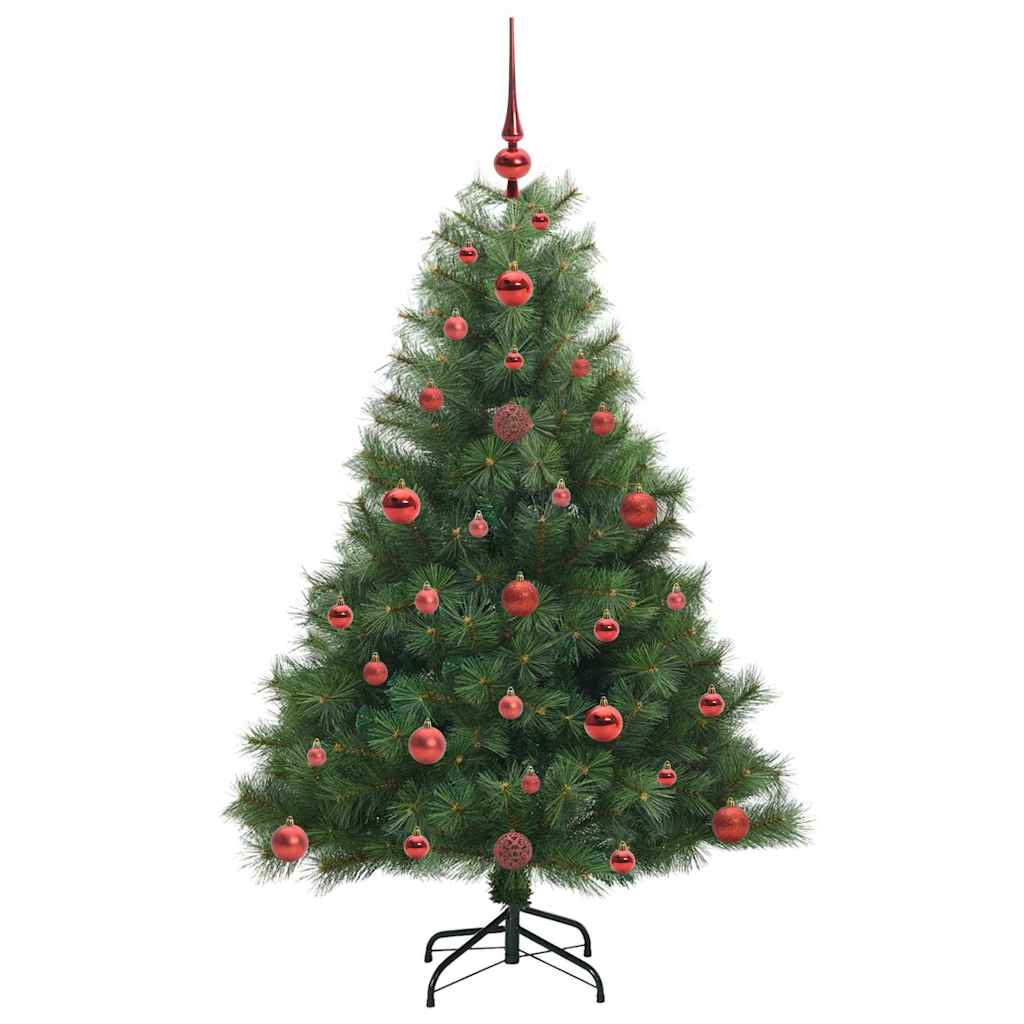 Artificial Christmas Tree with 150 LEDs Green 120 cm PE and PVC