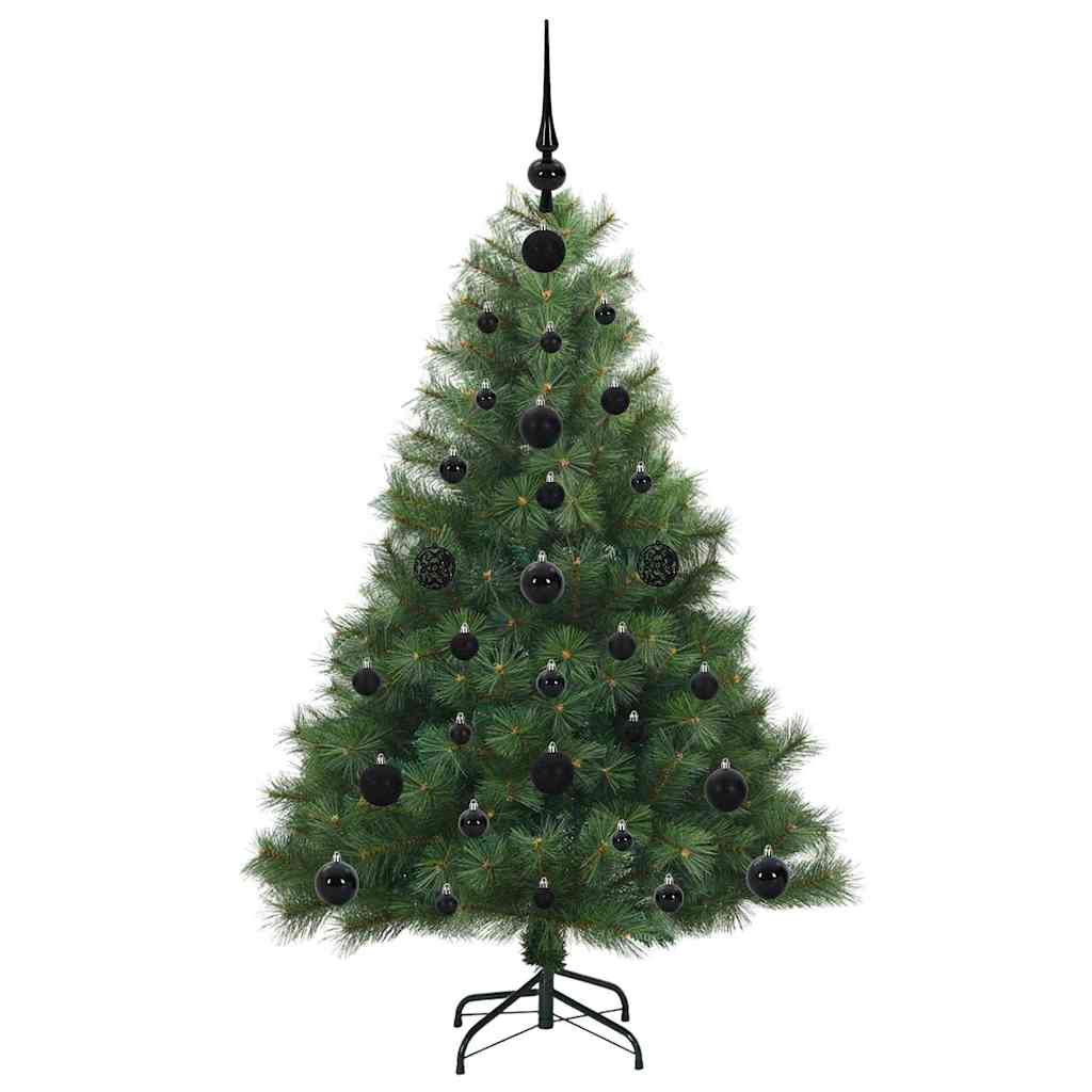 Artificial Christmas Tree with 150 LEDs Green 120 cm PE and PVC