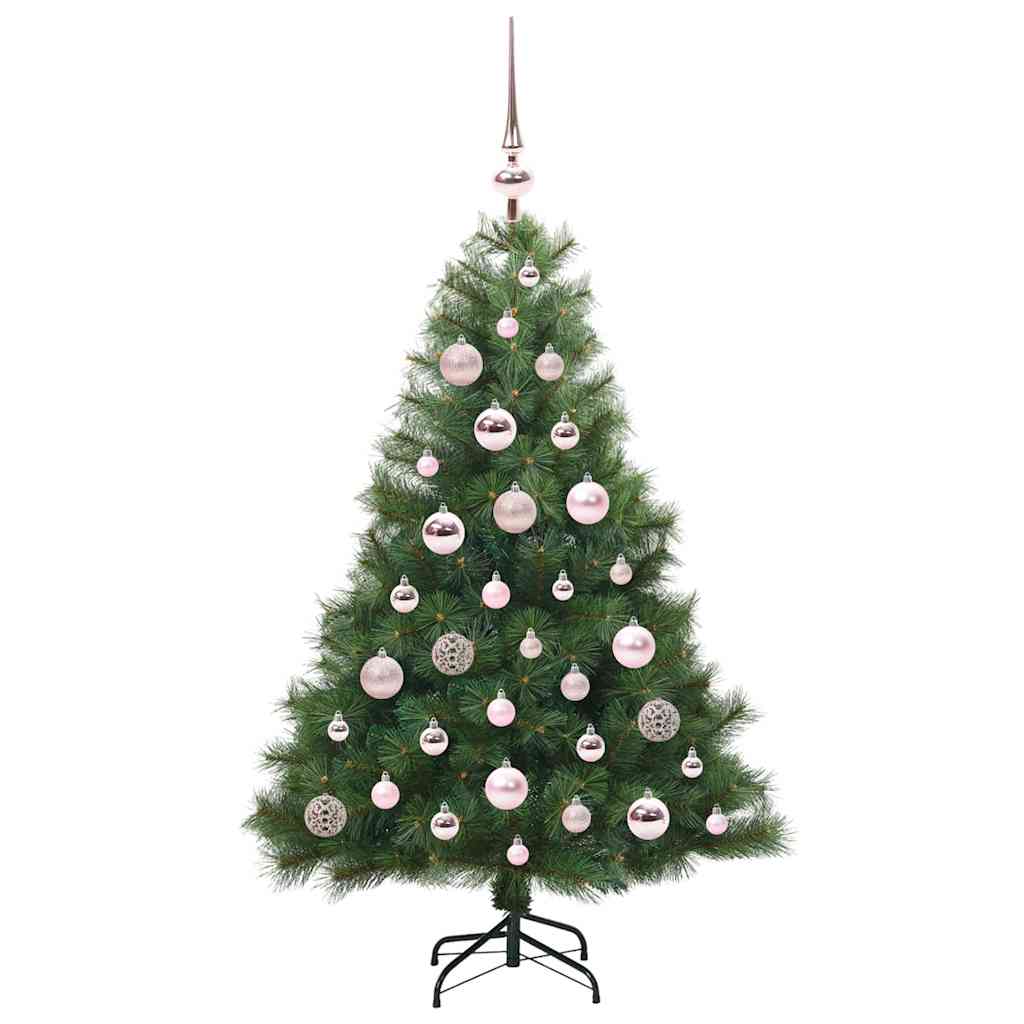 Artificial Christmas Tree with 150 LEDs Green 120 cm PE and PVC
