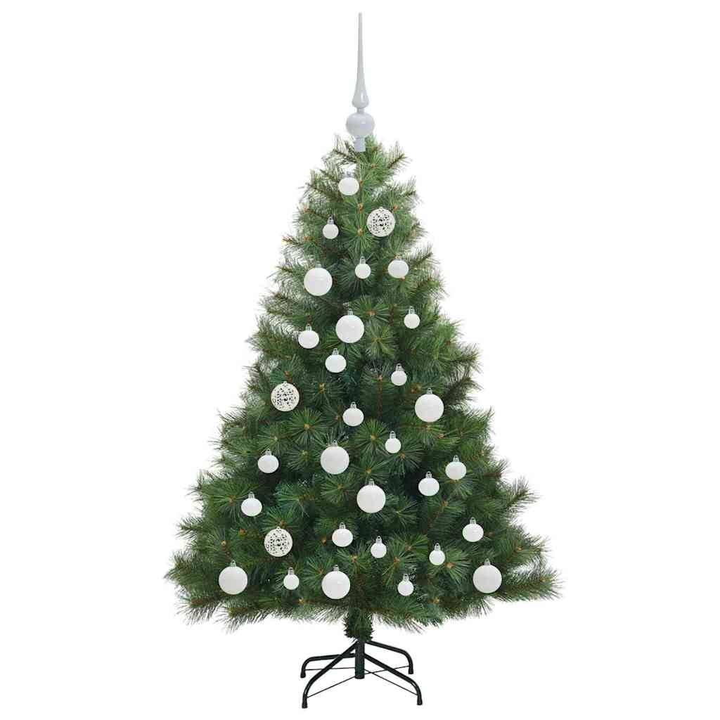 Artificial Christmas Tree with 150 LEDs Green 120 cm PE and PVC