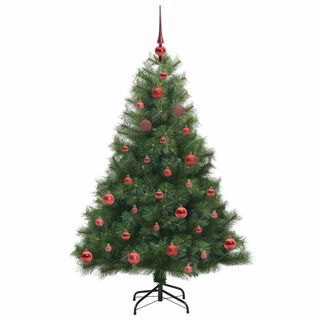 Artificial Christmas Tree with 150 LEDs Green 150 cm PE and PVC