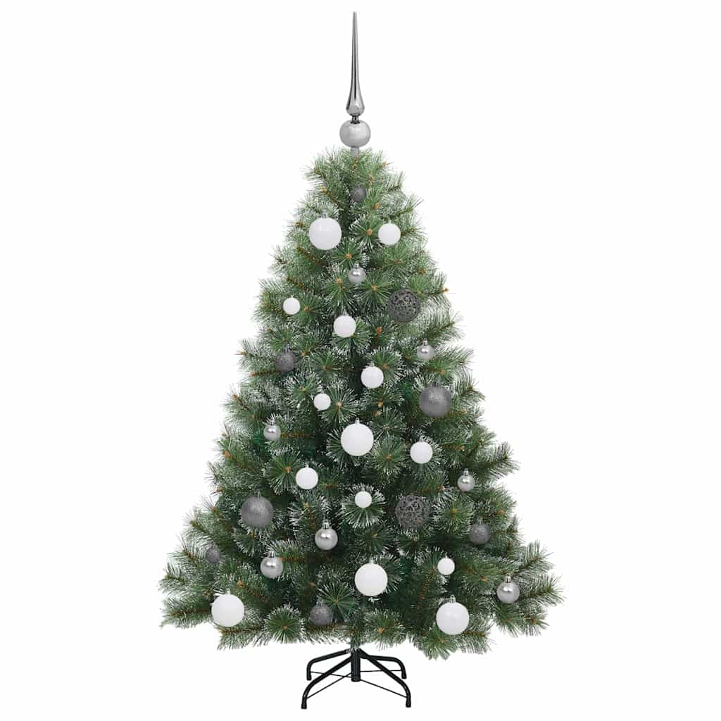 Artificial Christmas Tree with 150 LEDs Green 120 cm PE and PVC