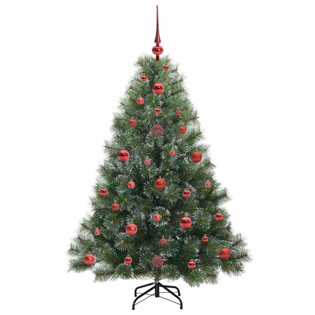 Artificial Christmas Tree with 150 LEDs Green 120 cm PE and PVC