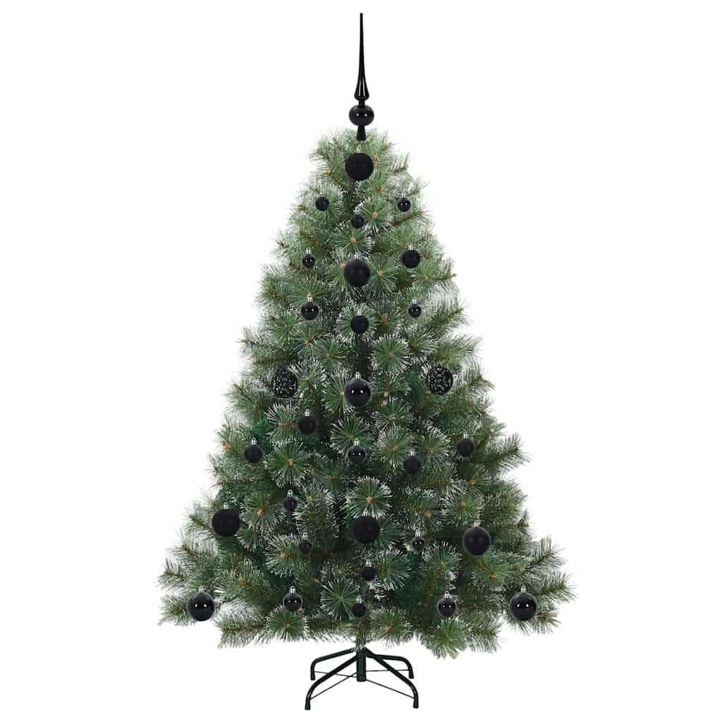 Artificial Christmas Tree with 150 LEDs Green 120 cm PE and PVC