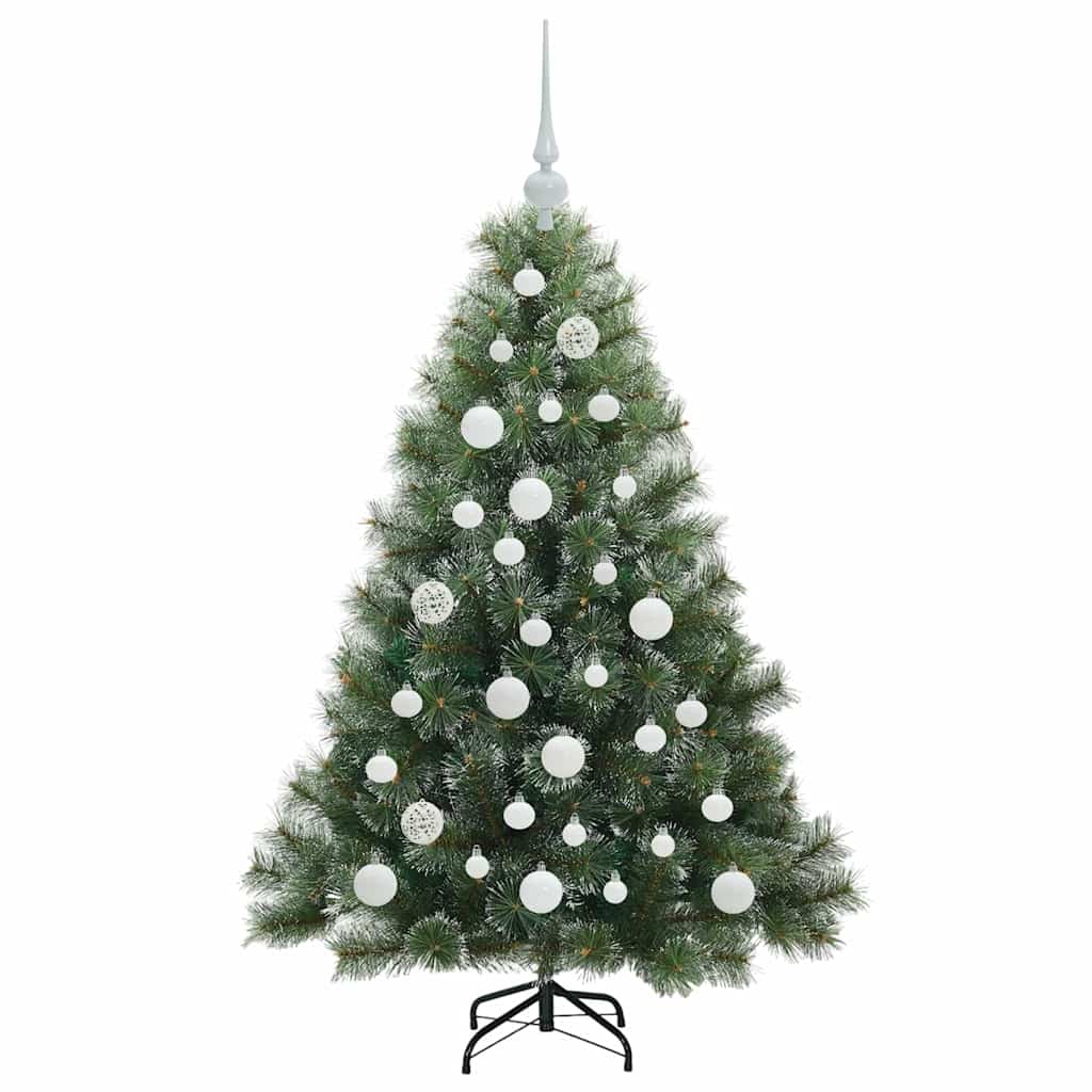 Artificial Christmas Tree with 150 LEDs Green 120 cm PE and PVC