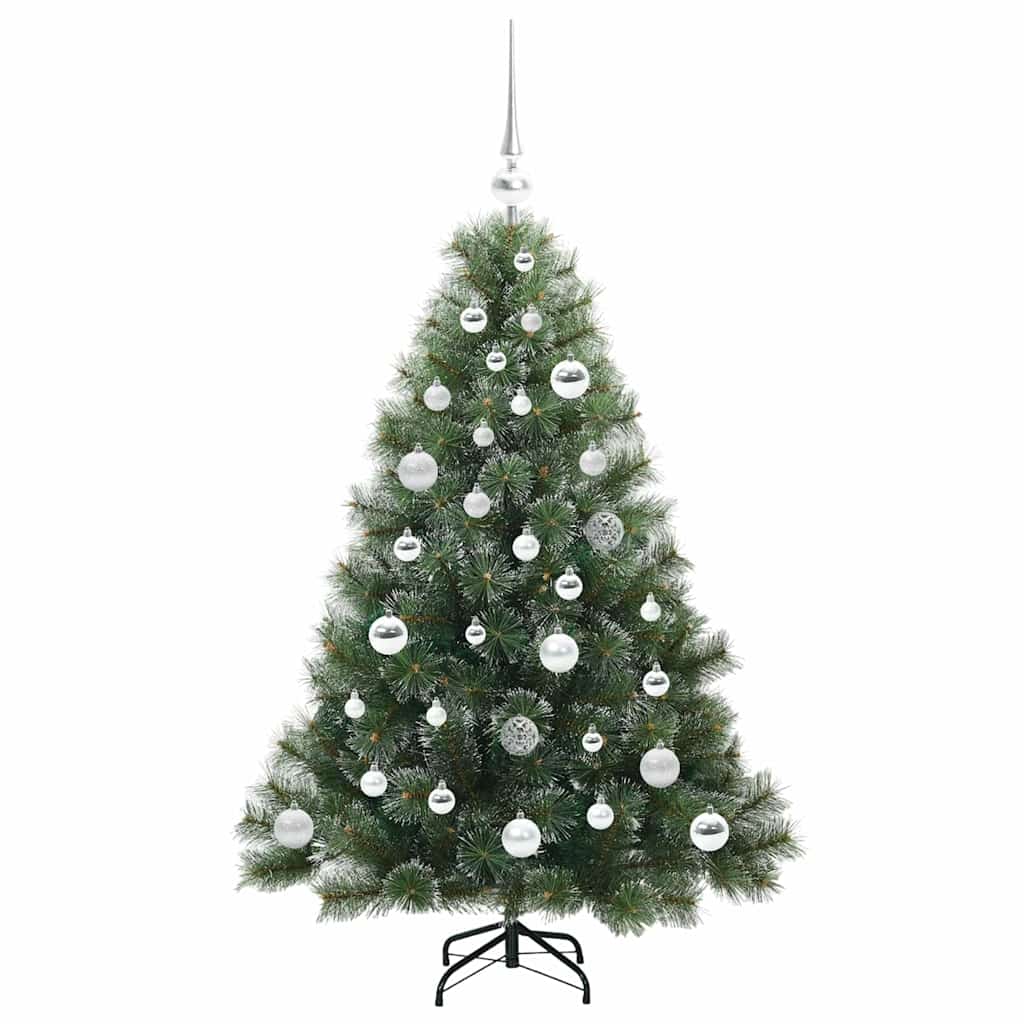 Artificial Christmas Tree with 150 LEDs Green 120 cm PE and PVC