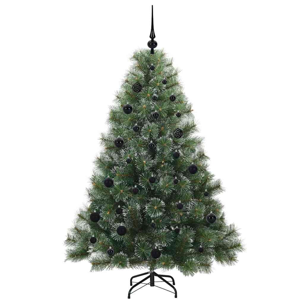 Artificial Christmas Tree with 150 LEDs Green 150 cm PE and PVC