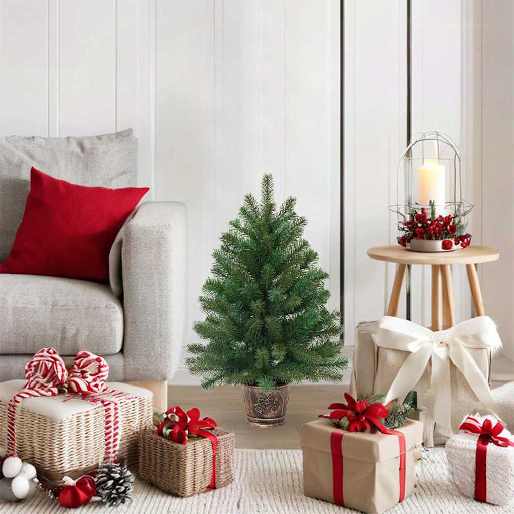 Artificial Christmas Tree Green 75 cm PVC, PE and steel