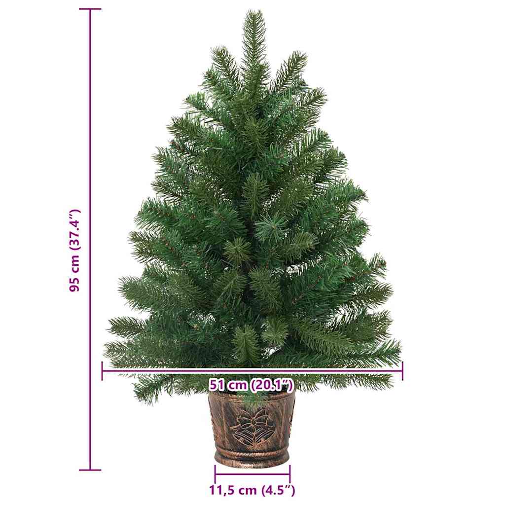 Artificial Christmas Tree Green 95 cm PVC, PE and steel