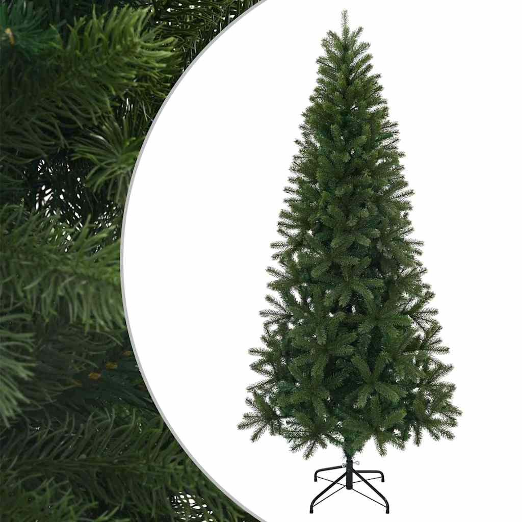 Artificial Christmas Tree Green 210 cm PVC, PE and steel