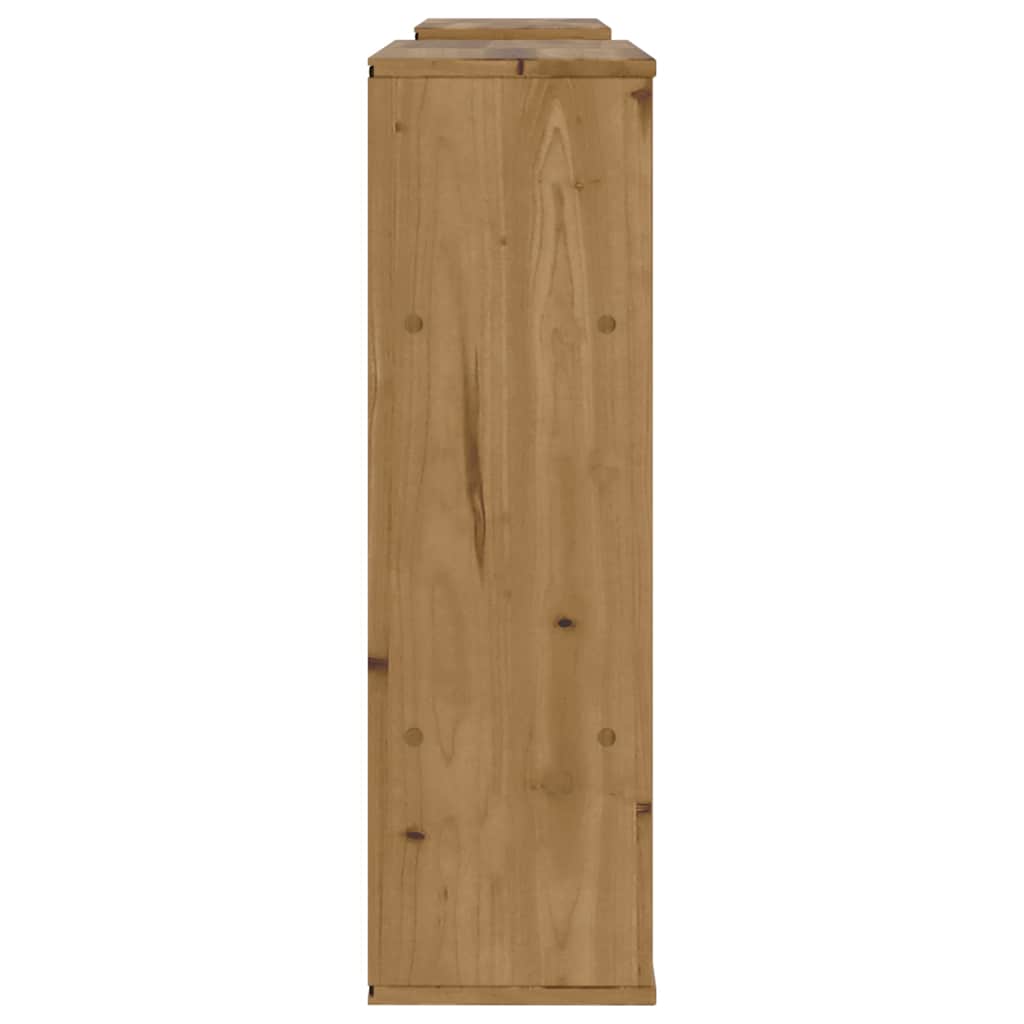 5 Piece TV Units with Storage ODDA Solid Wood Pine