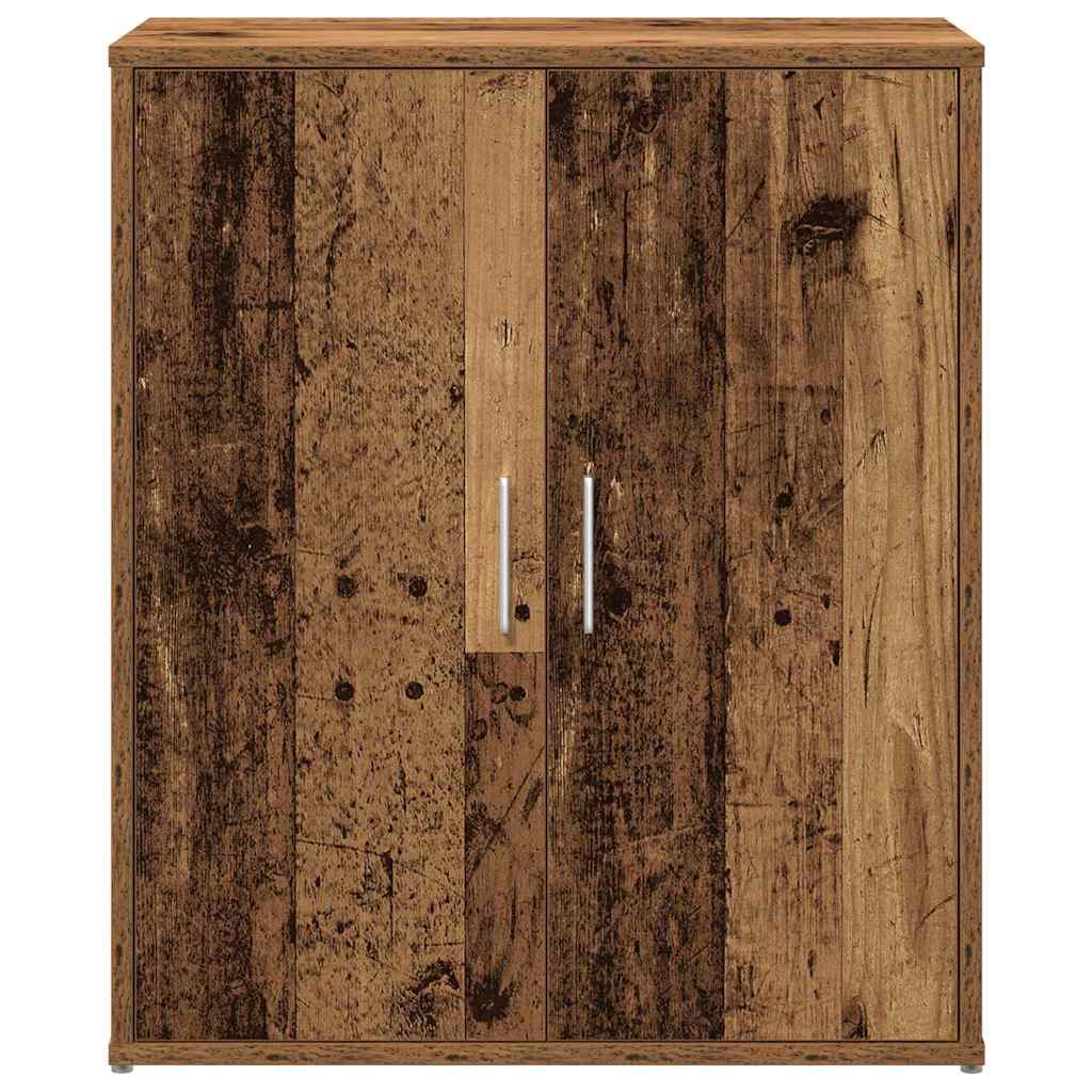 Highboard 2 pcs Old wood 60 x 31 x 70 cm Engineered wood