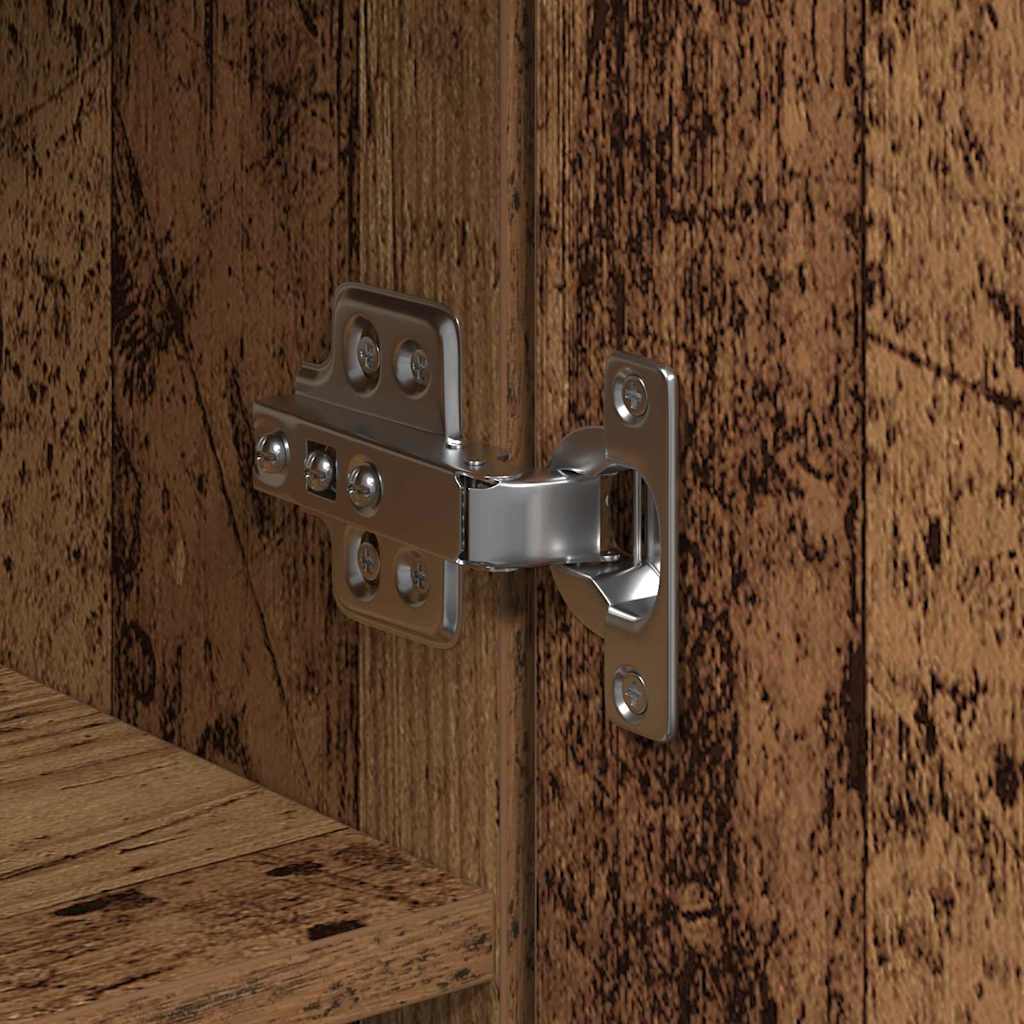 Highboard Old Wood 80 x 35 x 180 cm Engineered wood