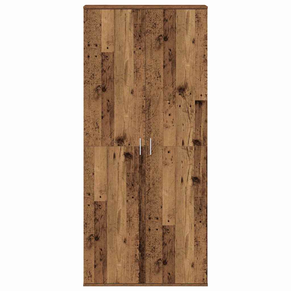 Highboard Old Wood 80 x 35 x 180 cm Engineered wood