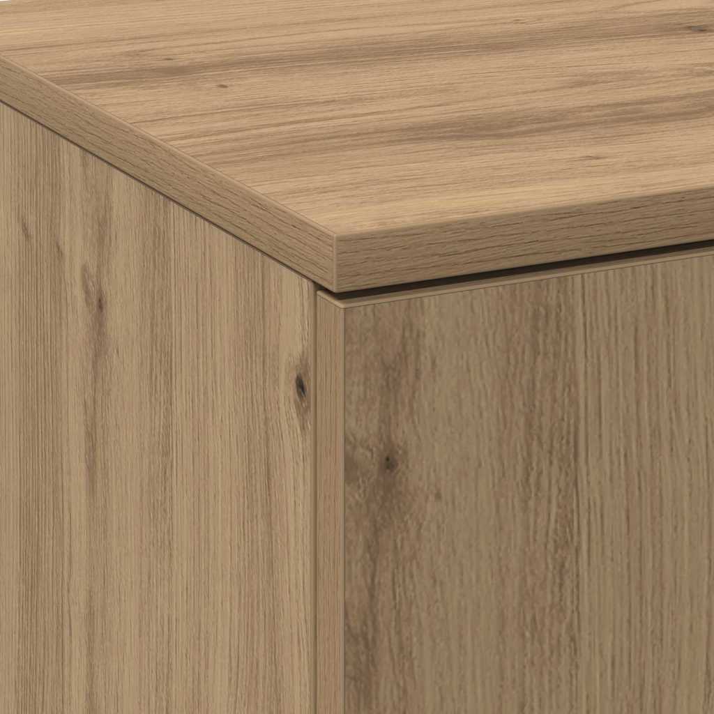 Highboard Artisan oak 70 x 35 x 180 cm Engineered wood