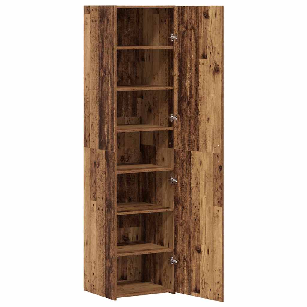 Highboard Old wood 45 x 42.5 x 185 cm Engineered wood