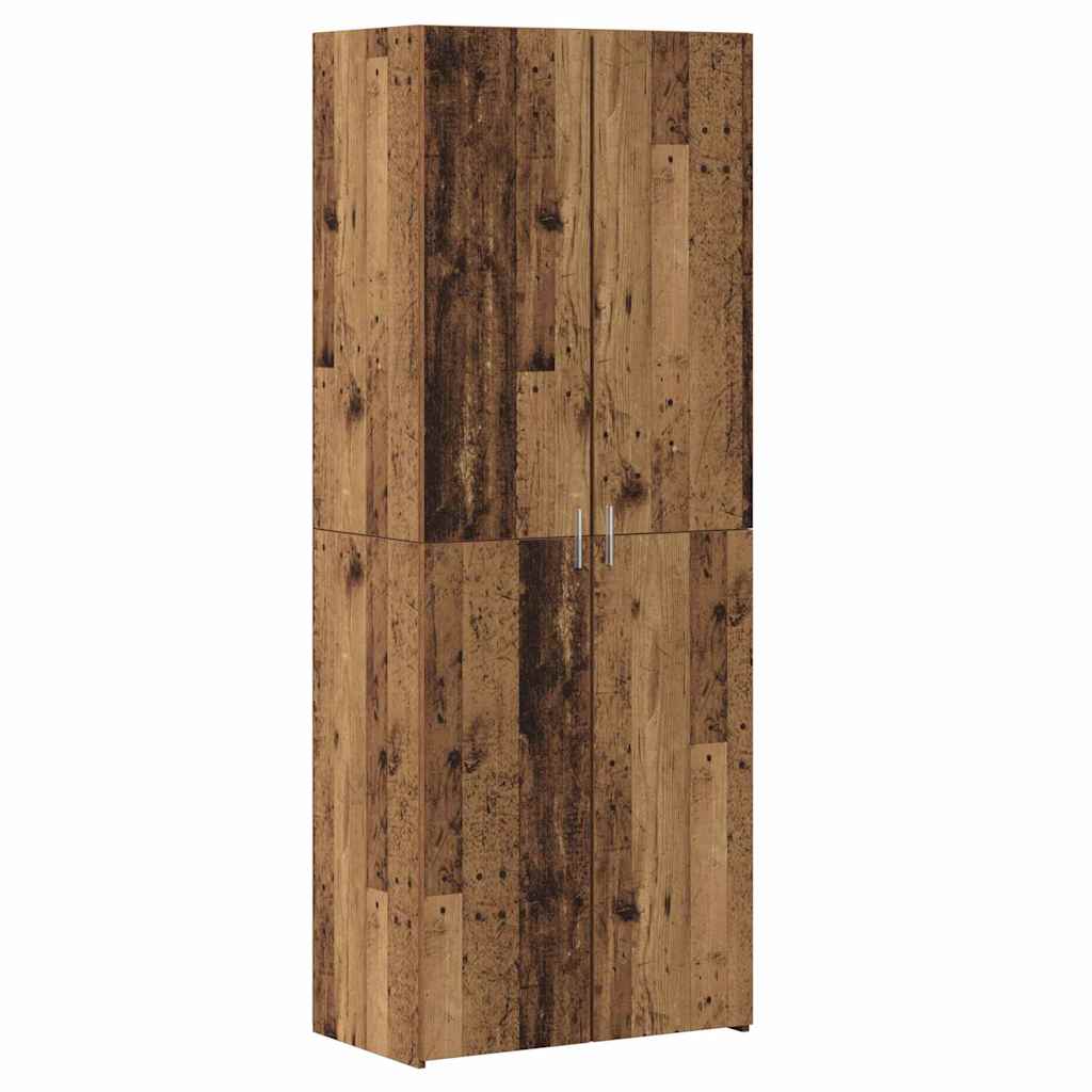 Highboard Old wood 70 x 42.5 x 185 cm Engineered wood