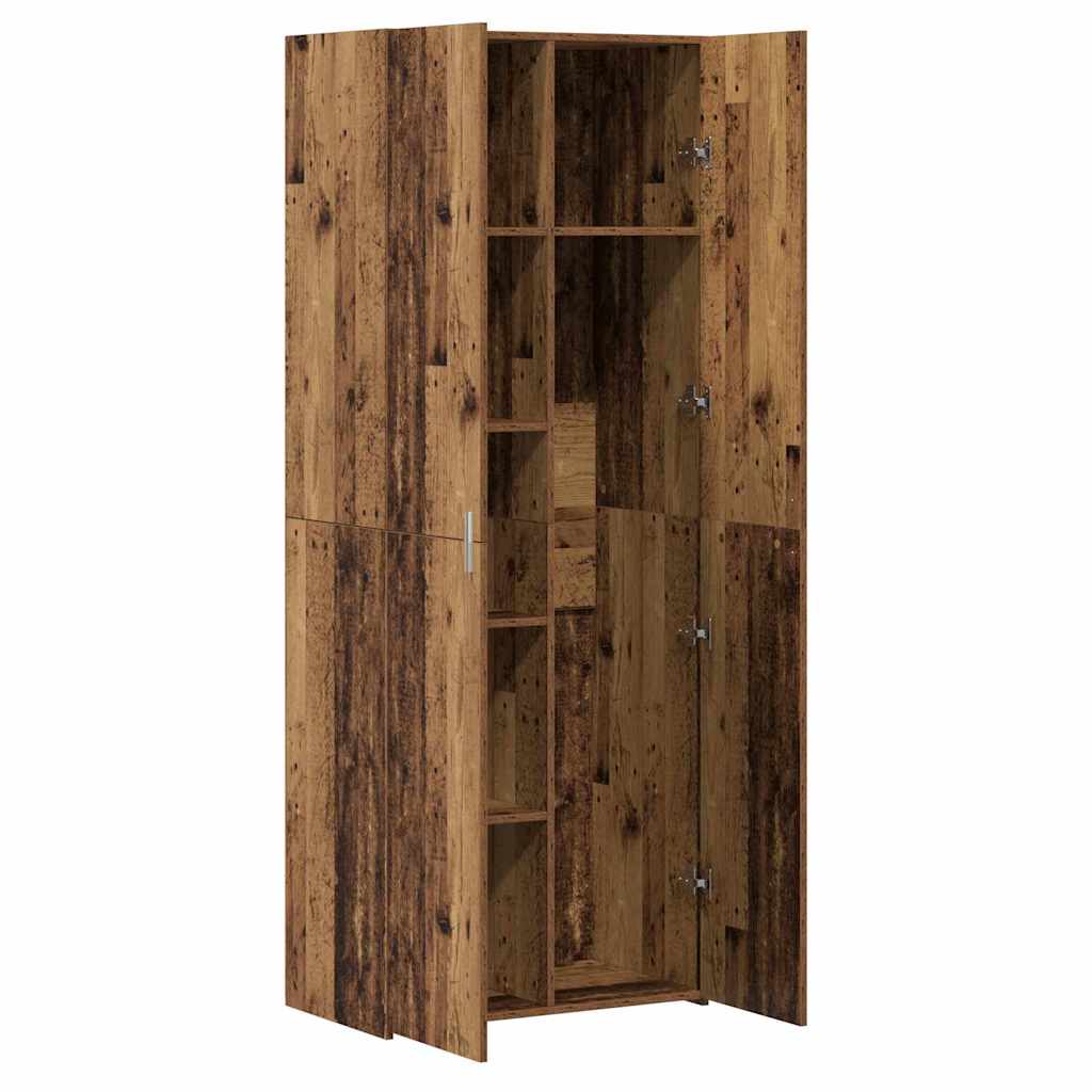 Highboard Old wood 70 x 42.5 x 185 cm Engineered wood