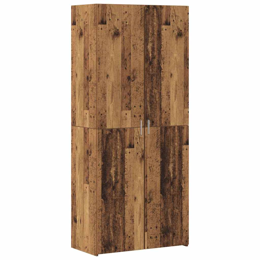 Highboard Old wood 40 x 42.5 x 185 cm Engineered wood
