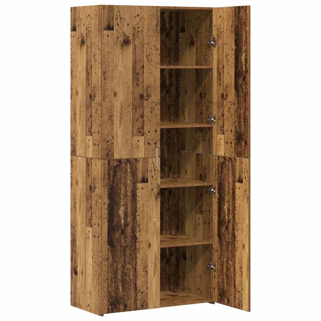 Highboard Old wood 40 x 42.5 x 185 cm Engineered wood