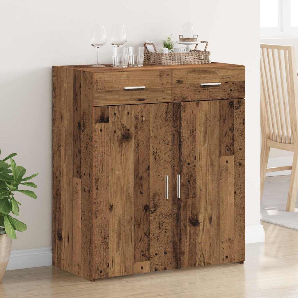 Storage Cabinet Old wood 80 x 42.5 x 93.5 cm Engineered wood