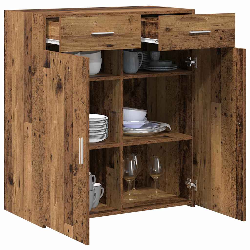 Storage Cabinet Old wood 80 x 42.5 x 93.5 cm Engineered wood