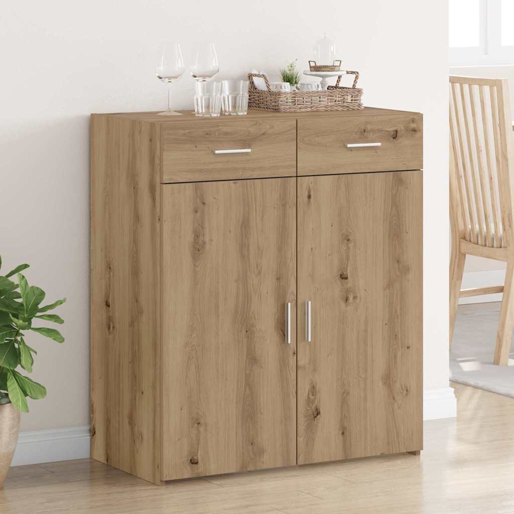 Storage Cabinet Artisan oak 80 x 42.5 x 93.5 cm Engineered wood