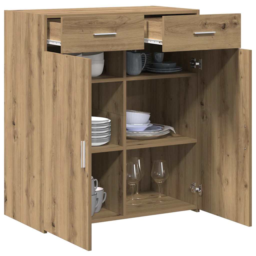Storage Cabinet Artisan oak 80 x 42.5 x 93.5 cm Engineered wood