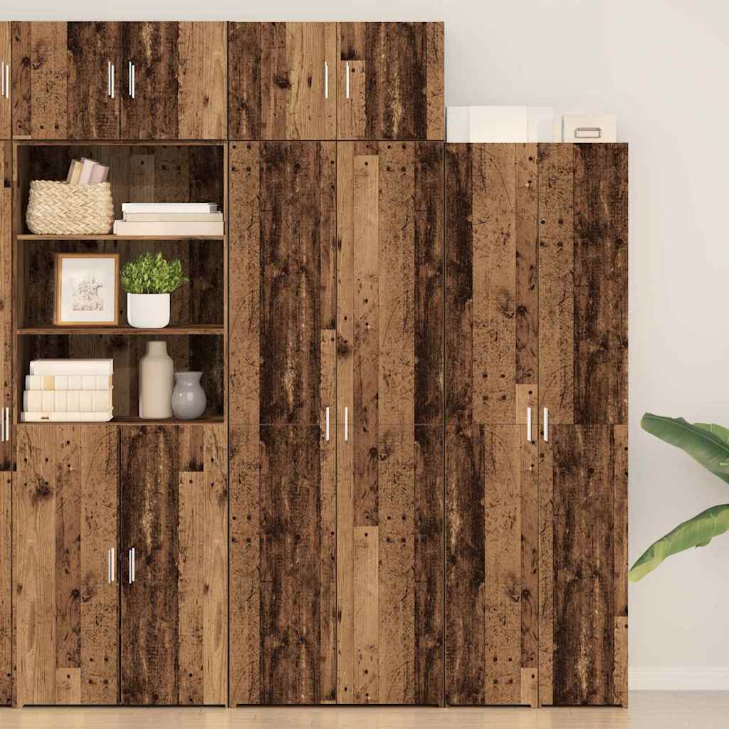 Storage Cabinet Old wood 70 x 42.5 x 225 cm Engineered wood